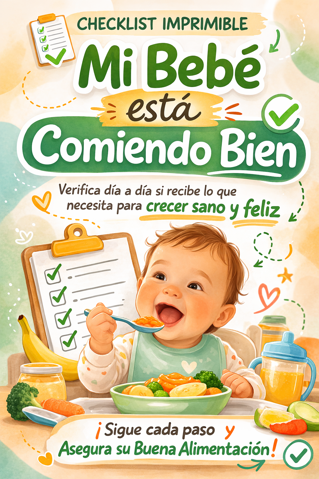 Checklist: Mi Bebé Está Comiendo Bien
