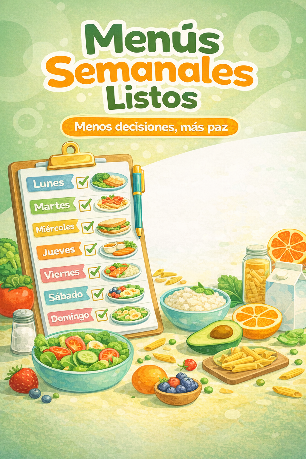 Menús Semanales Listos