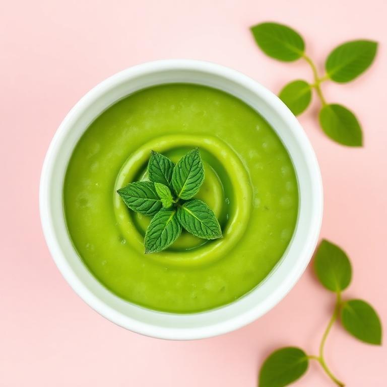 Puré de Guisantes con Menta
